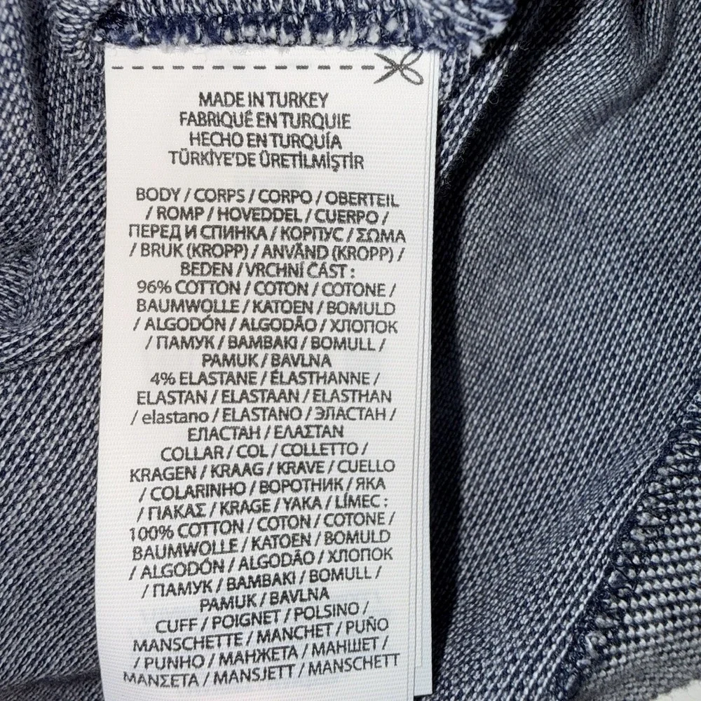 Polo Ralph Lauren XXL Custom Slim Fit Gray Men's Polo Shirt Long Sleeve Stretch